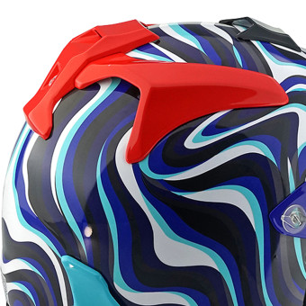 Arai MX-V Evo Stream Blue