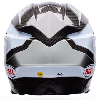 Bell Moto-10 Spherical Grid White Black Grey