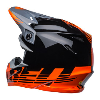 Bell Moto-9 Mips Louver Black Orange
