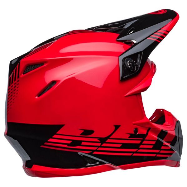 Bell Moto-9 Mips Louver Black Red