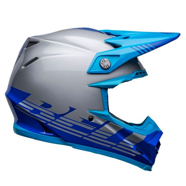 Bell Moto-9 Mips Louver Grey Blue