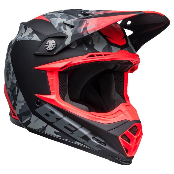 Cross Bell Moto-9 Venom Black Camo Infared