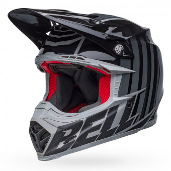Bell Moto-9S Flex Sprint Matt Black Grey
