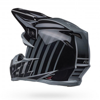 Bell Moto-9S Flex Sprint Matt Black Grey