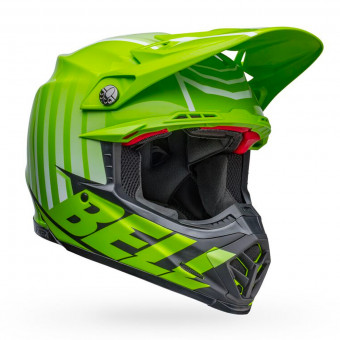 Cross Bell Moto-9S Flex Sprint Matt Green Black