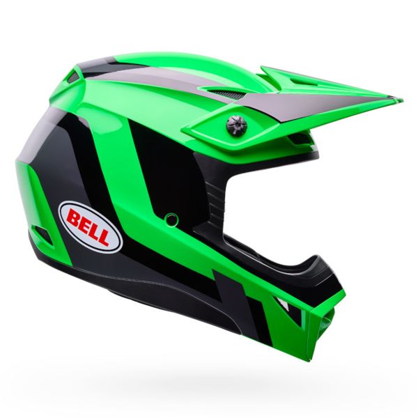 Bell MX-10 Mips Dyno Green Grey