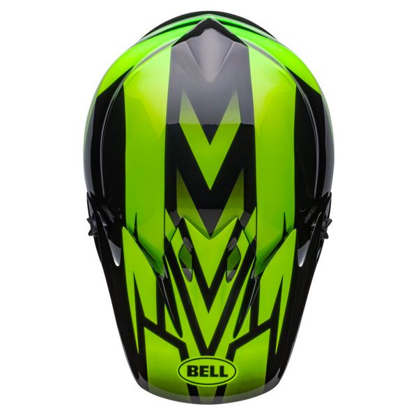 Bell MX-9 Mips Disrupt Matt Black Green