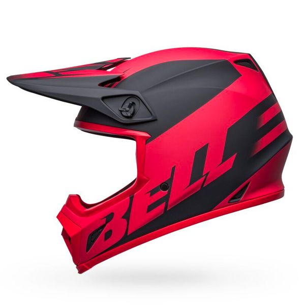 Bell MX-9 Mips Disrupt Matt Black Red
