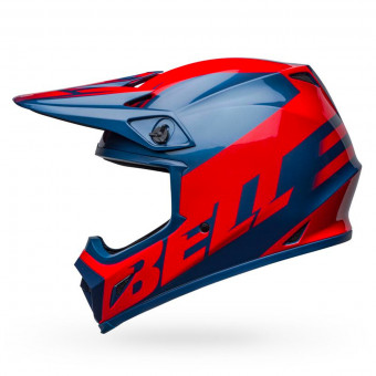 Bell MX-9 Mips Disrupt True Blue Red