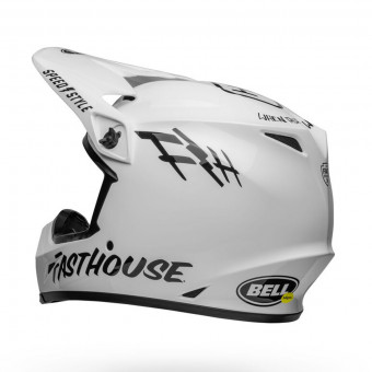 Bell MX-9 Mips Fasthouse White Black