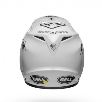 Bell MX-9 Mips Fasthouse White Black
