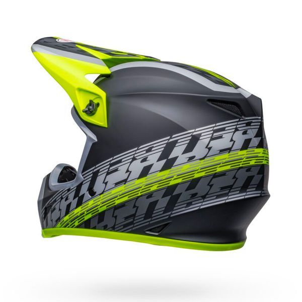 Bell MX-9 Mips Offset Matt Black Hi-Viz Yellow