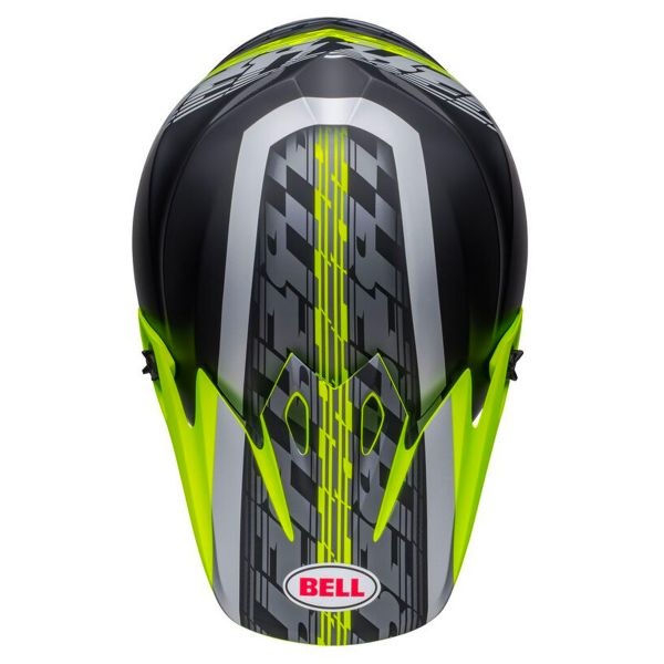 Bell MX-9 Mips Offset Matt Black Hi-Viz Yellow