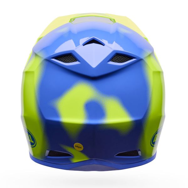 Bell Youth MX-10 Mips Camo Fluorescent Yellow