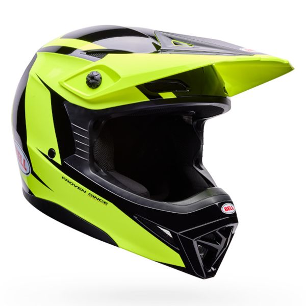 Cross Bell Youth MX-10 Mips Talon Yellow Black