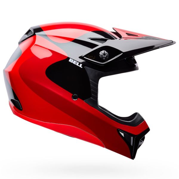 Bell Youth MX-10 Mips Wave Red Black