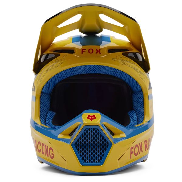 FOX V1 Race Spec Pale Yellow