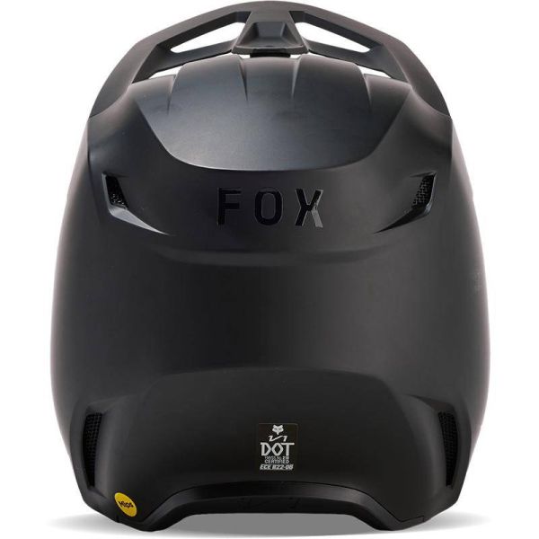 FOX V1 Solid Matte Black
