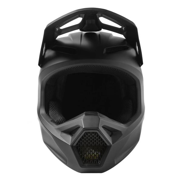 Casco FOX V1 Solid Bianco Opaco - Taglia M, Casco Da Moto Cross E Off-Road, Omologato, Leggero E Sicuro
