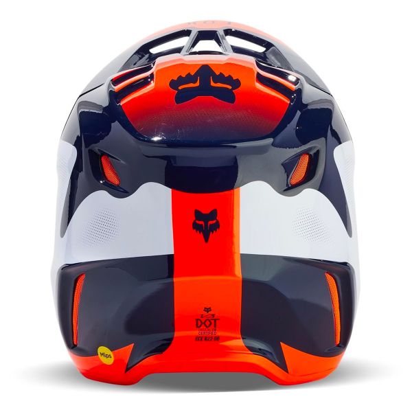 FOX V3 Revise Navy Orange