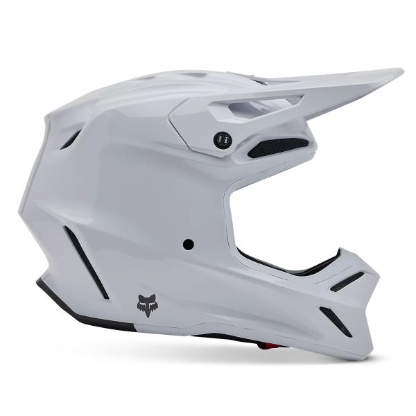 FOX V3 RS Carbon Solid White