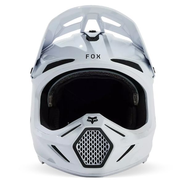 FOX V3 RS Carbon Solid White