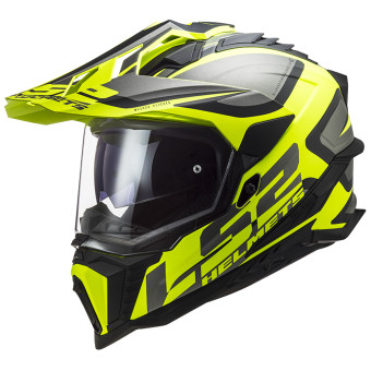 Casque Cross LS2 Explorer Alter Mat Black H-V Yellow MX701 Casque Cross LS2 Explorer Alter Mat Black H-V Yellow MX701