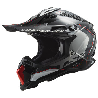 Casque Cross LS2 Subverter Evo II Arched Silver Titanium MX700 Casque Cross LS2 Subverter Evo II Arched Silver Titanium MX700