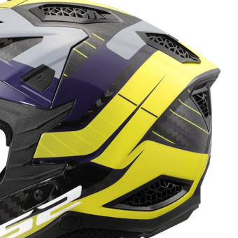 LS2 X-Force Galuo Gris H-Vis Amarillo MX703