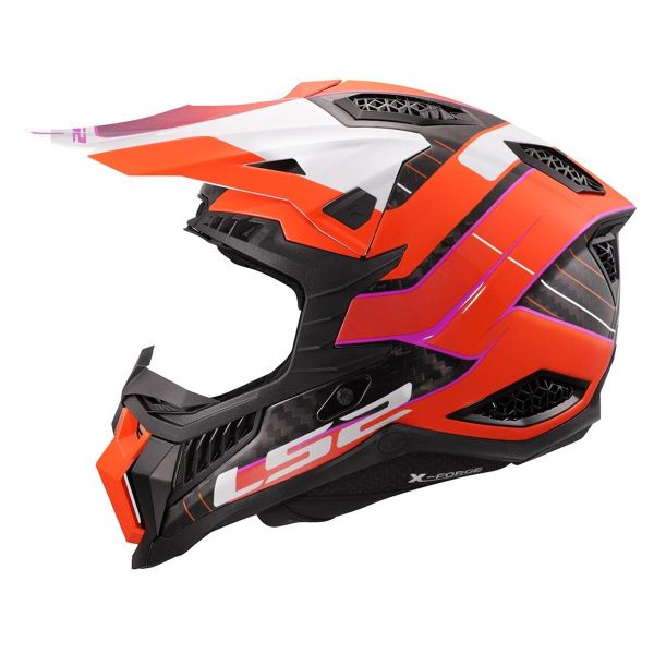 LS2 X-Force Galuo Naranja MX703