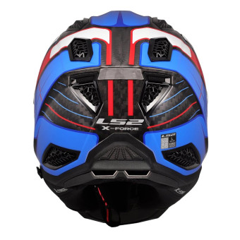 LS2 X-Force Galuo Blanco Rojo Azul MX703