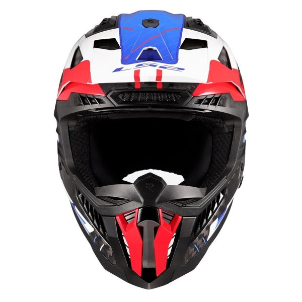 LS2 X-Force Galuo Blanco Rojo Azul MX703