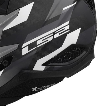 LS2 X- Force Phantom Black Grey MX703