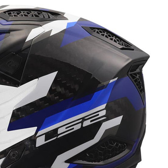 LS2 X- Force Phantom Blue White MX703