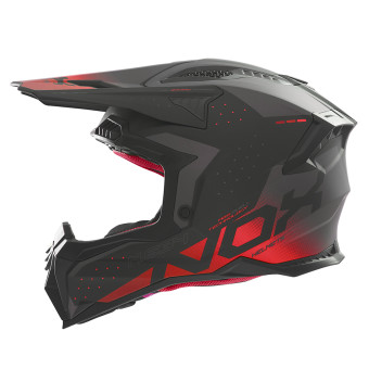 Cross NOX N634 Negro mate degradado Rojo