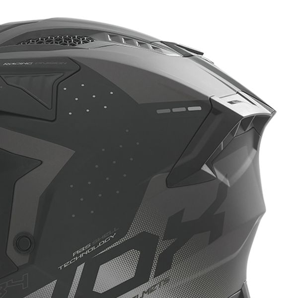 NOX N634 Negro mate degradado Plata