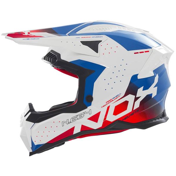 Cross NOX N634 Gradiant Blanco Azul Rojo