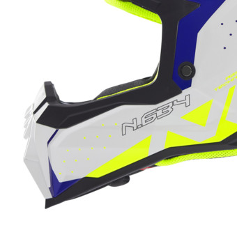 NOX N634 Gradiant Blanco Azul Amarillo