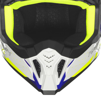 NOX N634 Gradiant Blanco Azul Amarillo