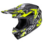 Casque Cross Scorpion Smx-10 Gasoline Black Yellow