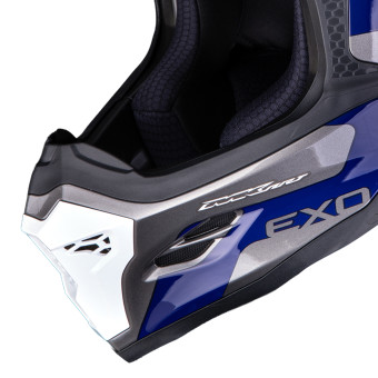 Scorpion Smx-10 Leap Silver Blue