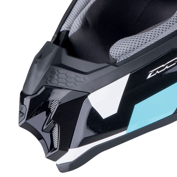 Scorpion VX-16 Evo Air Analog Negro Metal Azul Rosa