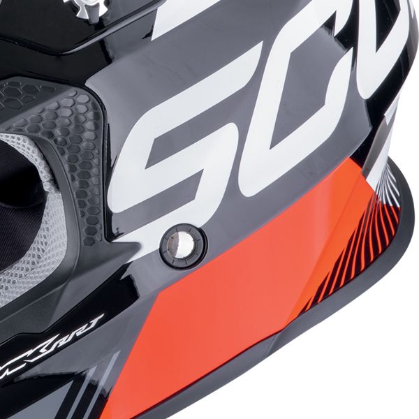 Scorpion VX-16 Evo Air Analog Negro Rojo