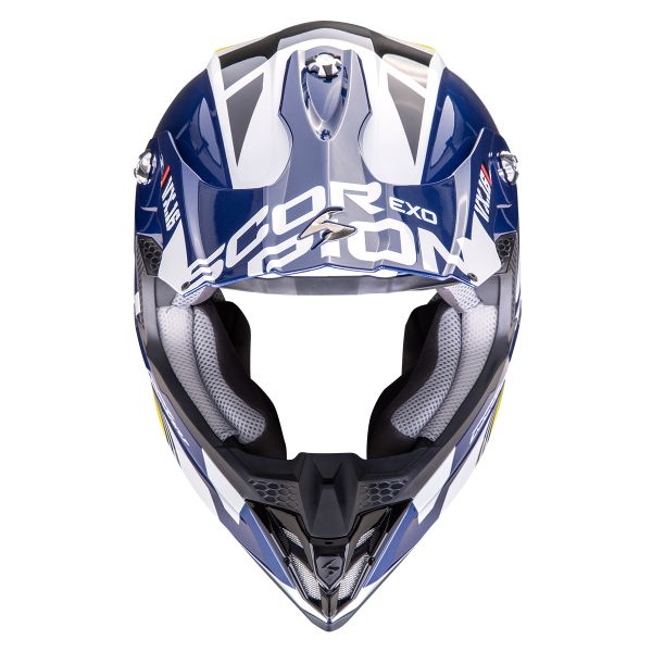 Scorpion VX-16 Evo Air Analog White Blue Yellow