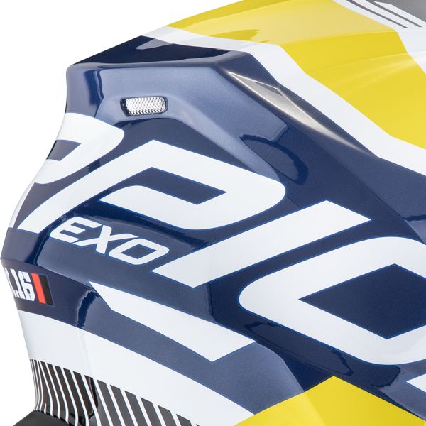 Scorpion VX-16 Evo Air Analog White Blue Yellow