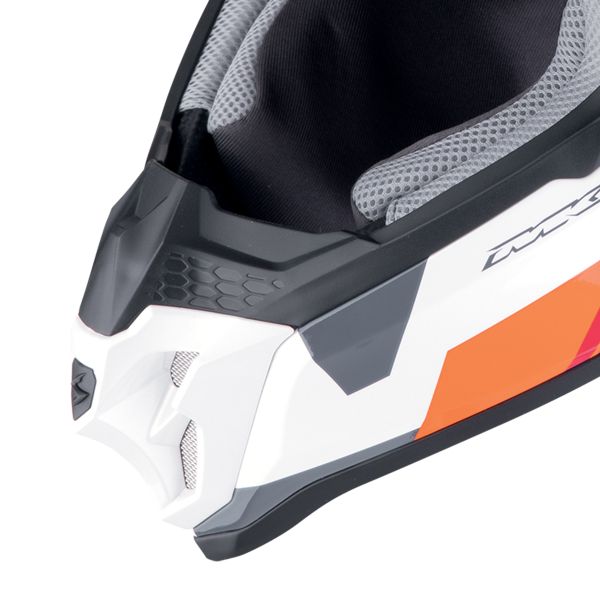Scorpion VX-16 Evo Air Analgico Blanco Naranja