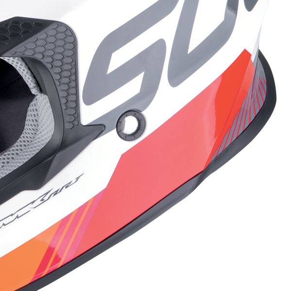 Scorpion VX-16 Evo Air Analgico Blanco Naranja