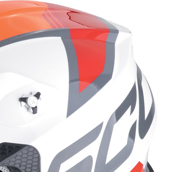 Scorpion VX-16 Evo Air Analgico Blanco Naranja