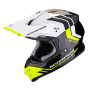 Casque Cross Scorpion VX-16 Evo Air Fusion Black Fluo Yellow