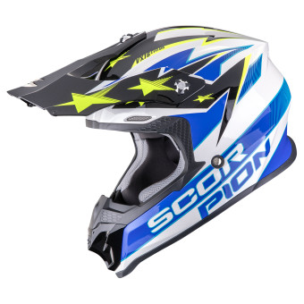 Cross Scorpion VX-16 Evo Air Patriot White Blue Yellow